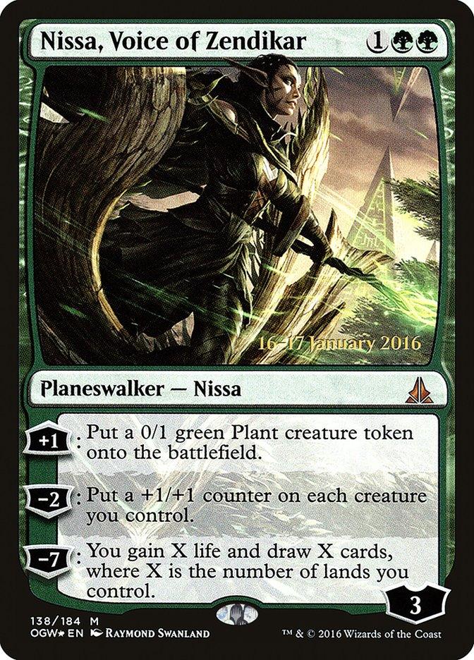 Nissa, Voice of Zendikar [Oath of the Gatewatch Prerelease Promos] - Trinity Hobby