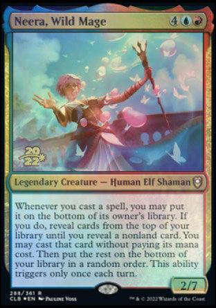 Neera, Wild Mage [Commander Legends: Battle for Baldur's Gate Prerelease Promos] - Trinity Hobby
