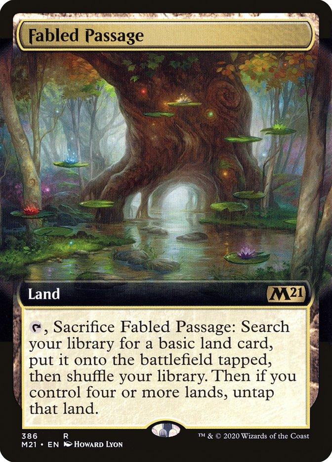 Fabled Passage (Extended Art) [Core Set 2021] - Trinity Hobby