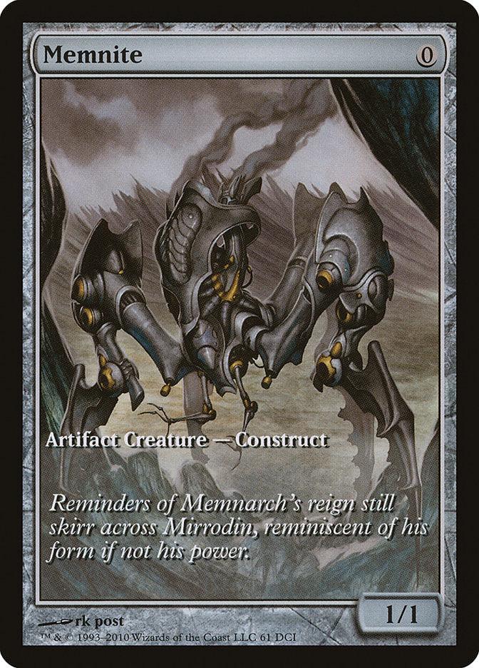 Memnite (Game Day) (Extended Art) [Scars of Mirrodin Promos] - Trinity Hobby