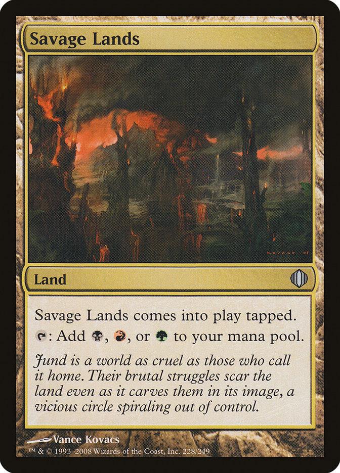 Savage Lands [Shards of Alara] - Trinity Hobby