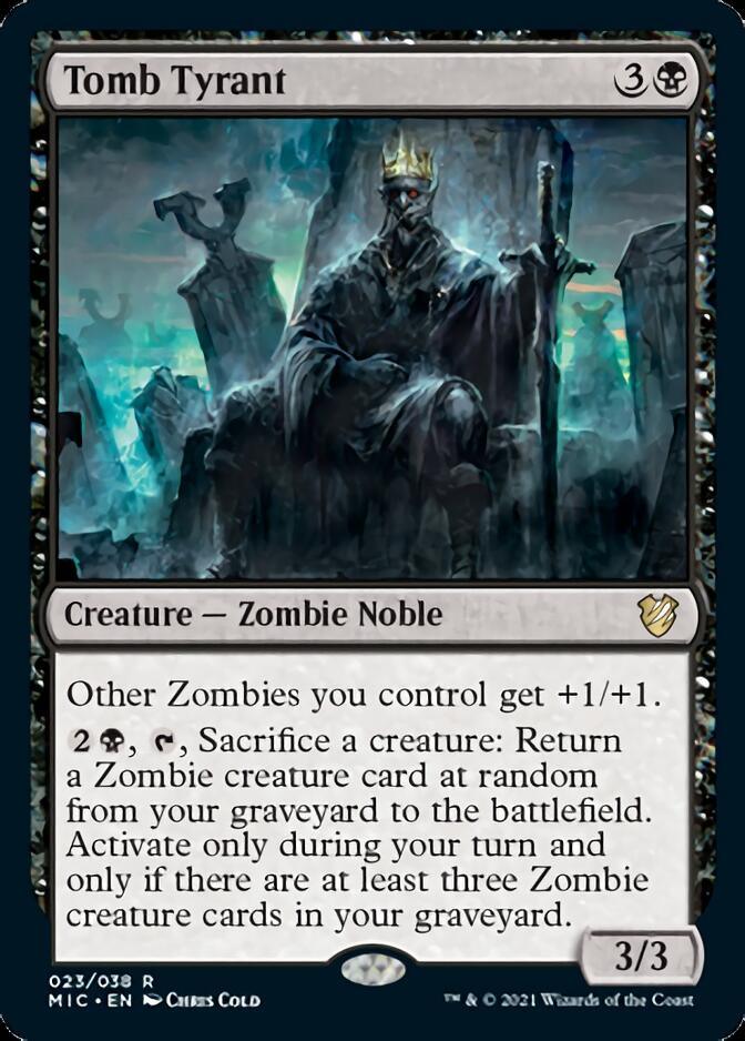 Tomb Tyrant [Innistrad: Midnight Hunt Commander] - Trinity Hobby