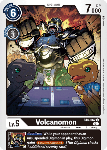 Volcanomon [BT6-062] [Double Diamond]Digimon Trading Card Game