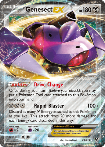 Genesect EX (64/124) [XY: Fates Collide] - Trinity Hobby