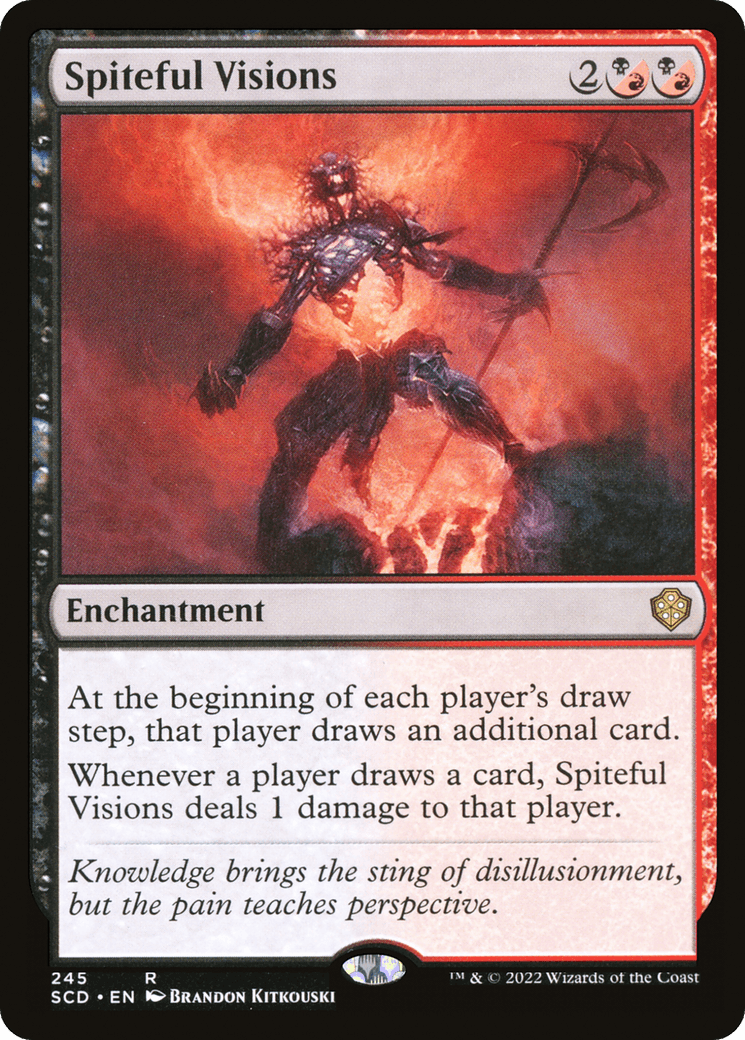 Spiteful Visions [Starter Commander Decks] - Trinity Hobby