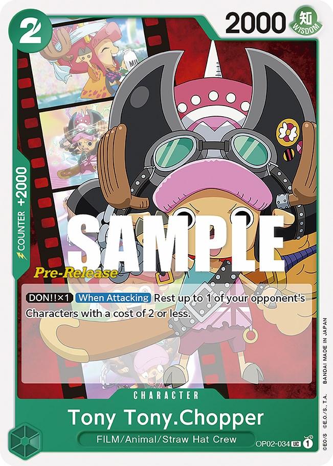Tony Tony.Chopper [Paramount War Pre-Release Cards] - Trinity Hobby