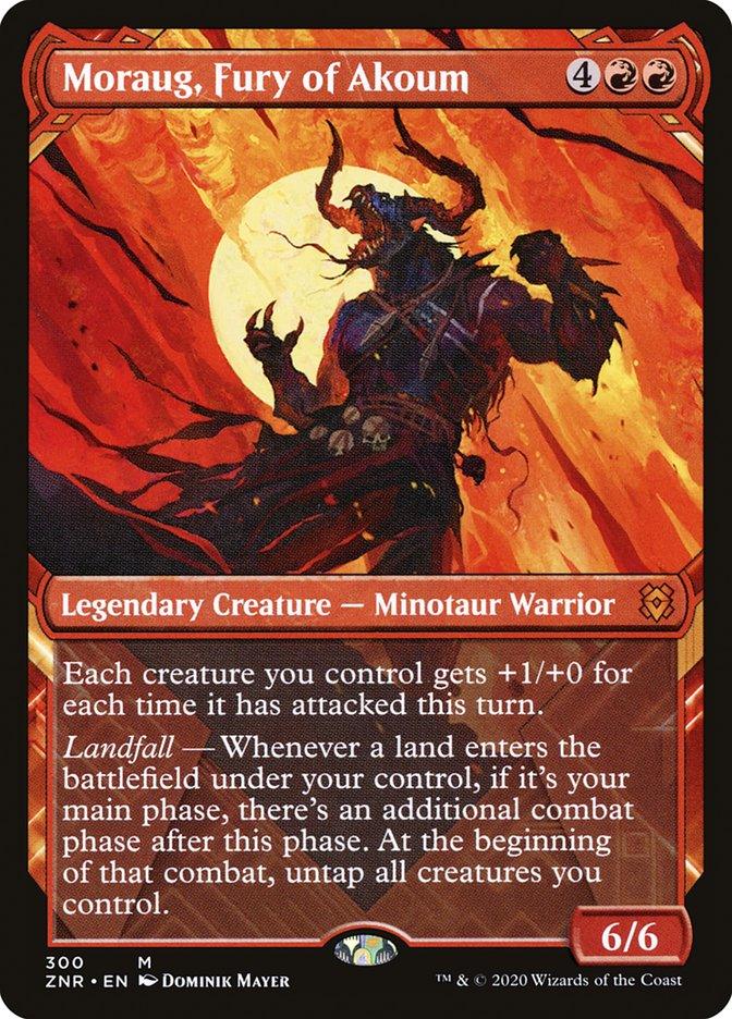 Moraug, Fury of Akoum (Showcase) [Zendikar Rising] - Trinity Hobby