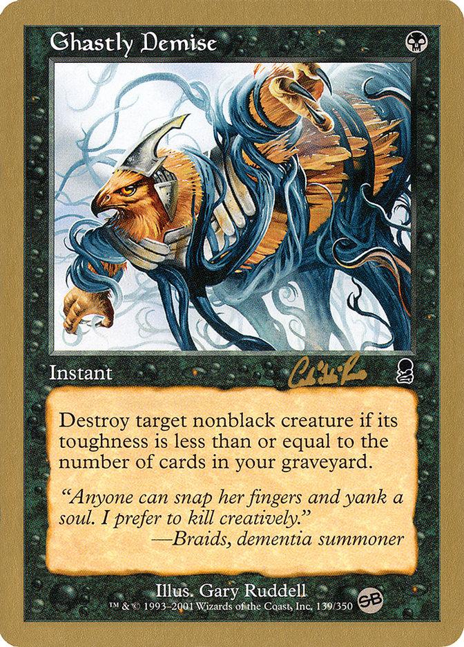 Ghastly Demise (Carlos Romao) (SB) [World Championship Decks 2002] - Trinity Hobby