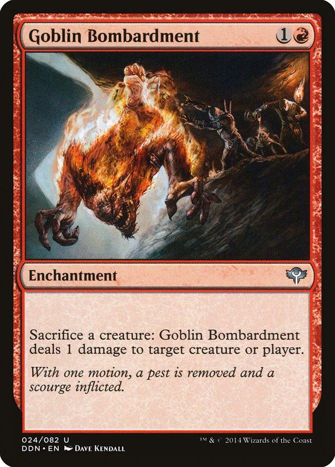 Goblin Bombardment [Duel Decks: Speed vs. Cunning] - Trinity Hobby
