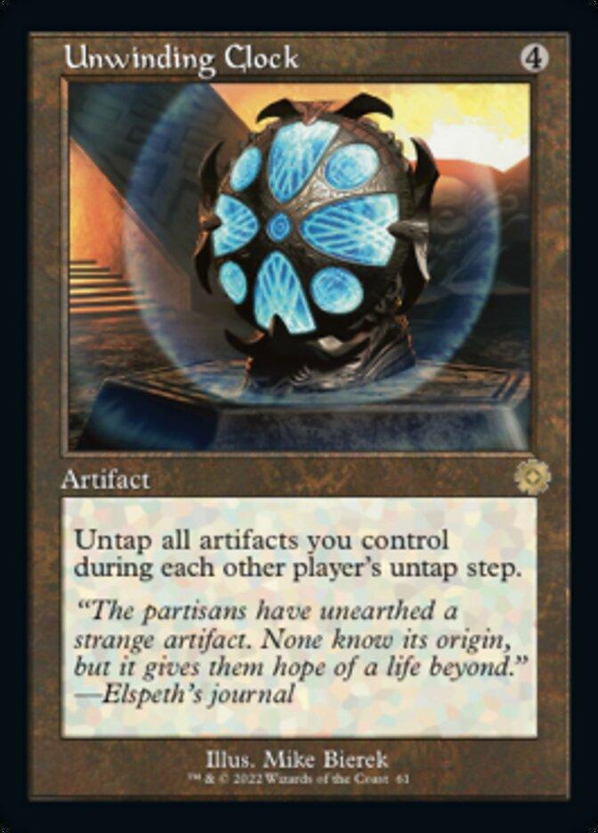 Unwinding Clock (Retro) [The Brothers' War Retro Artifacts] - Trinity Hobby