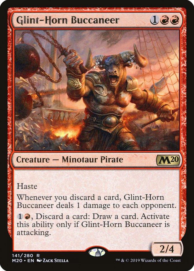Glint-Horn Buccaneer [Core Set 2020] - Trinity Hobby