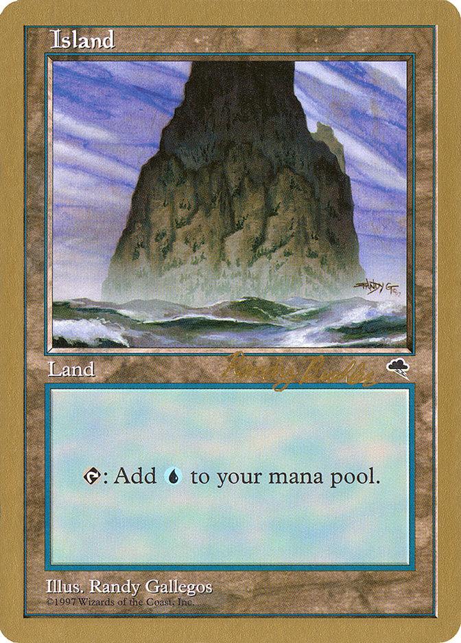 Island (rb337) (Randy Buehler) [World Championship Decks 1998] - Trinity Hobby