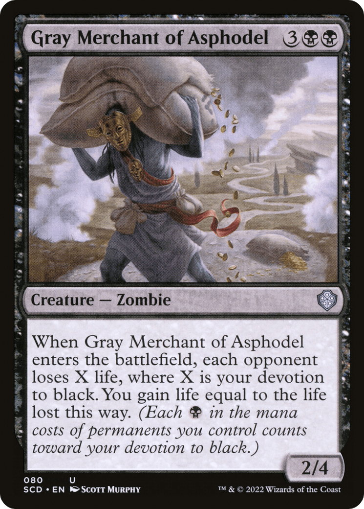 Gray Merchant of Asphodel [Starter Commander Decks] - Trinity Hobby