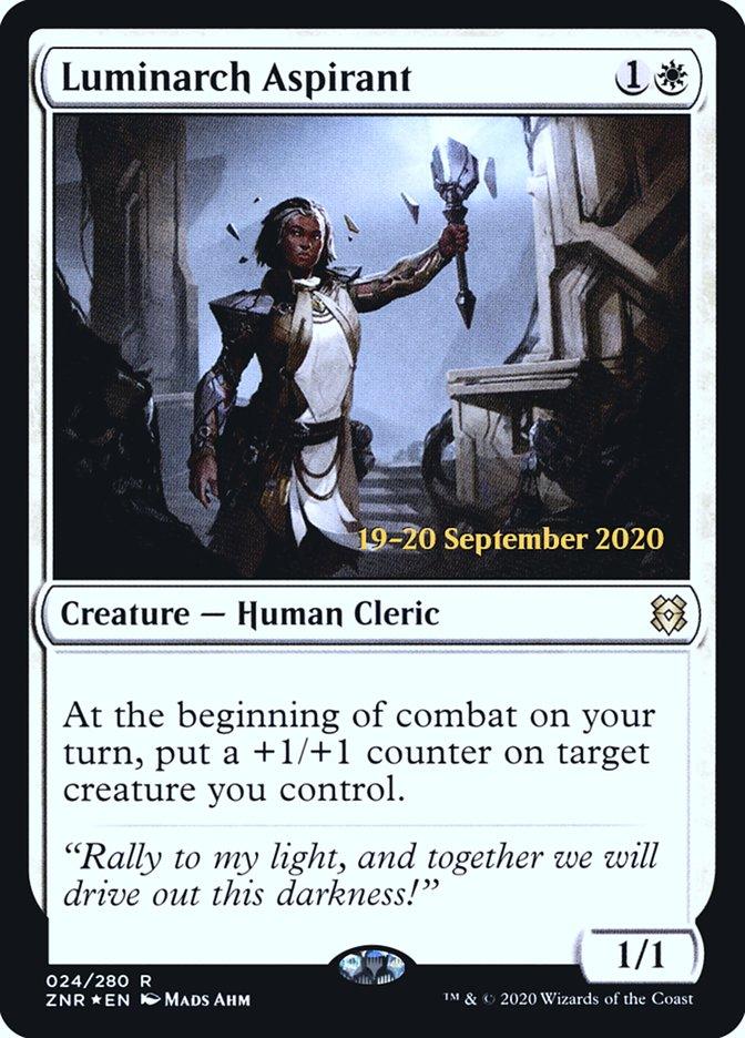 Luminarch Aspirant [Zendikar Rising Prerelease Promos] - Trinity Hobby