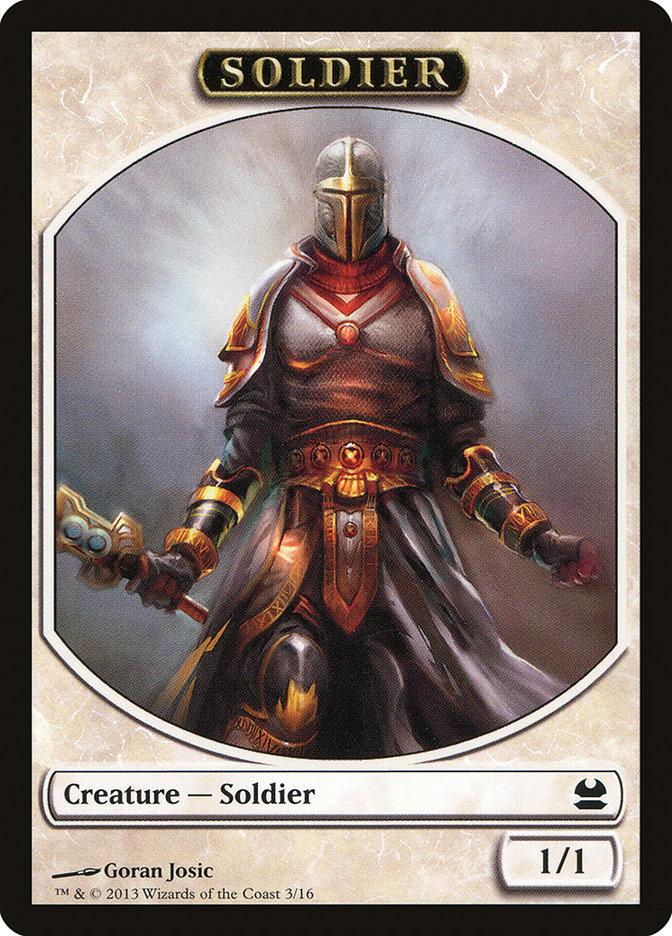 Soldier Token [Modern Masters Tokens] - Trinity Hobby