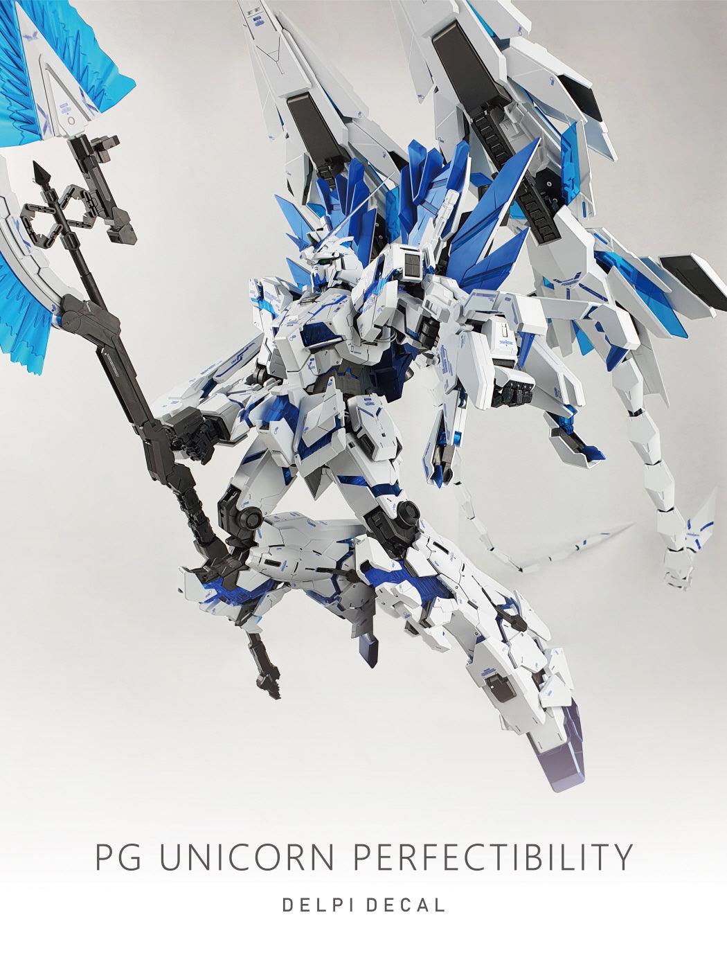 PG PERFECTIBILITY WATER DECAL (Blue Holo) - Trinity Hobby