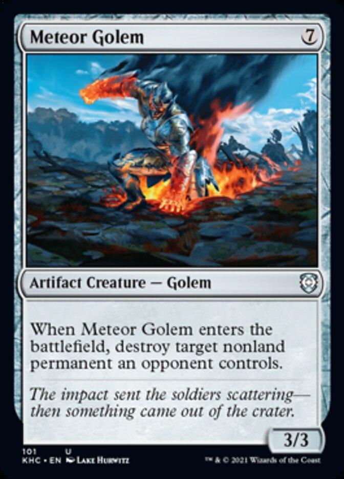 Meteor Golem [Kaldheim Commander] - Trinity Hobby