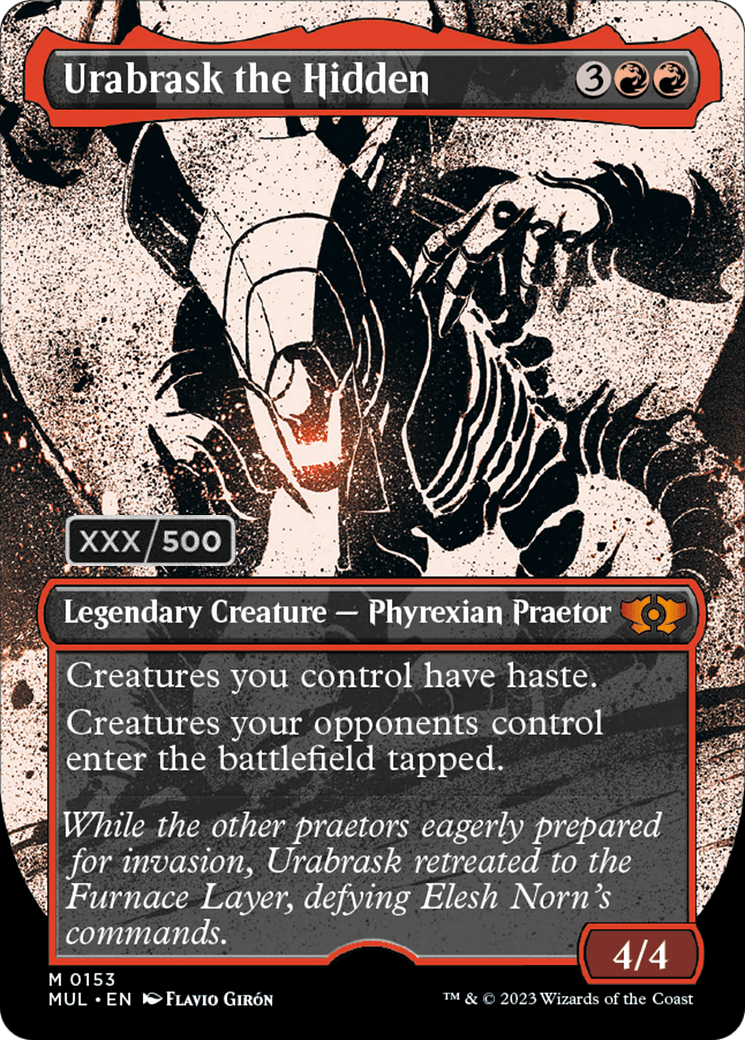 Urabrask the Hidden (Serialized) [Multiverse Legends] - Trinity Hobby