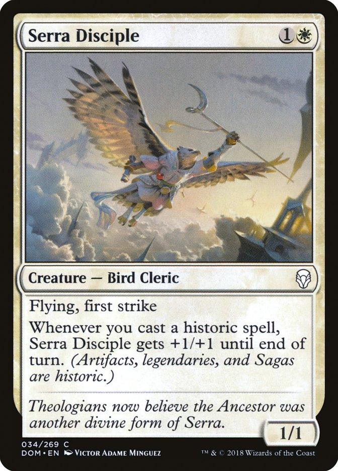 Serra Disciple [Dominaria] - Trinity Hobby