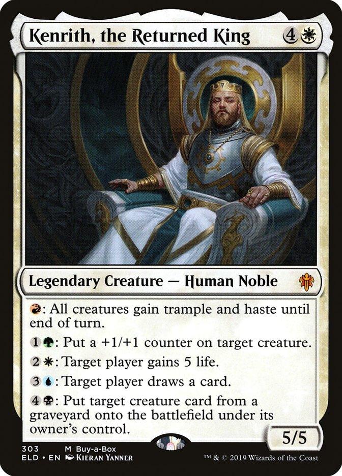 Kenrith, the Returned King (Buy-A-Box) [Throne of Eldraine Promos] - Trinity Hobby