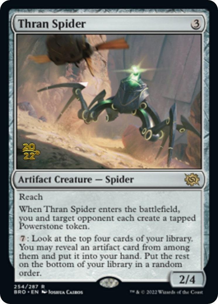 Thran Spider [The Brothers' War Prerelease Promos] - Trinity Hobby