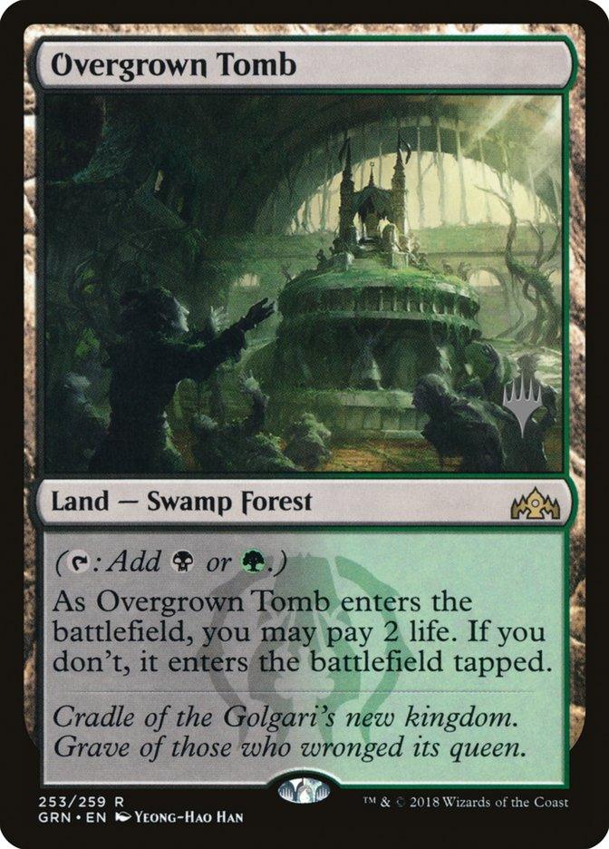 Overgrown Tomb (Promo Pack) [Guilds of Ravnica Promos] - Trinity Hobby