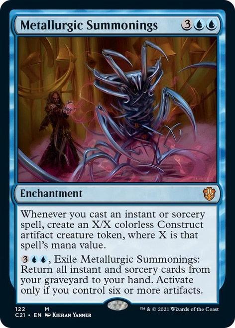 Metallurgic Summonings [Commander 2021] - Trinity Hobby