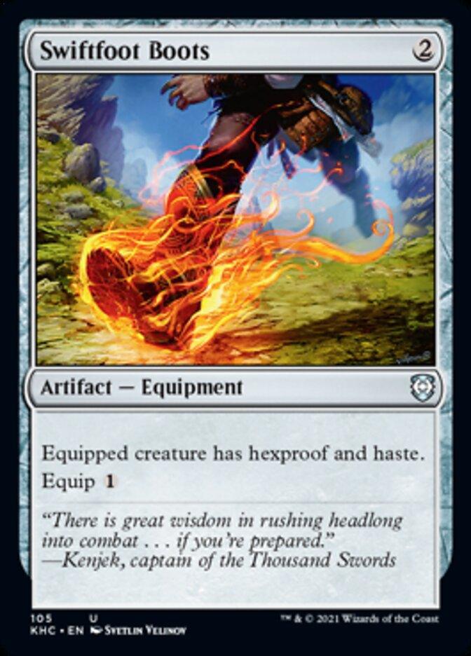 Swiftfoot Boots [Kaldheim Commander] - Trinity Hobby