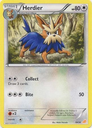 Herdier (19/30) [Black & White: Trainer Kit - Excadrill] - Trinity Hobby
