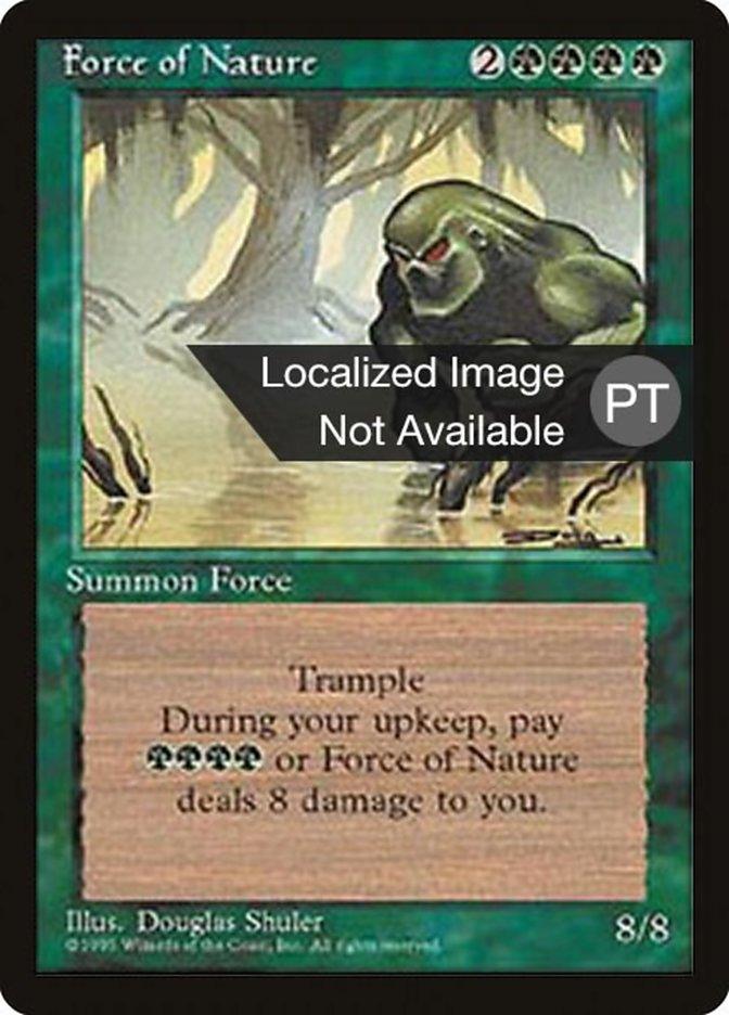 Force of Nature [Fourth Edition (Foreign Black Border)] - Trinity Hobby