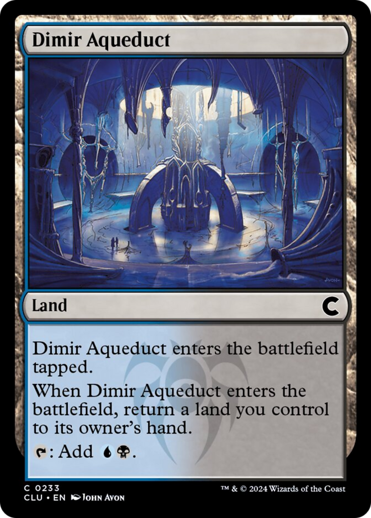 Dimir Aqueduct [Ravnica: Clue Edition] - Trinity Hobby