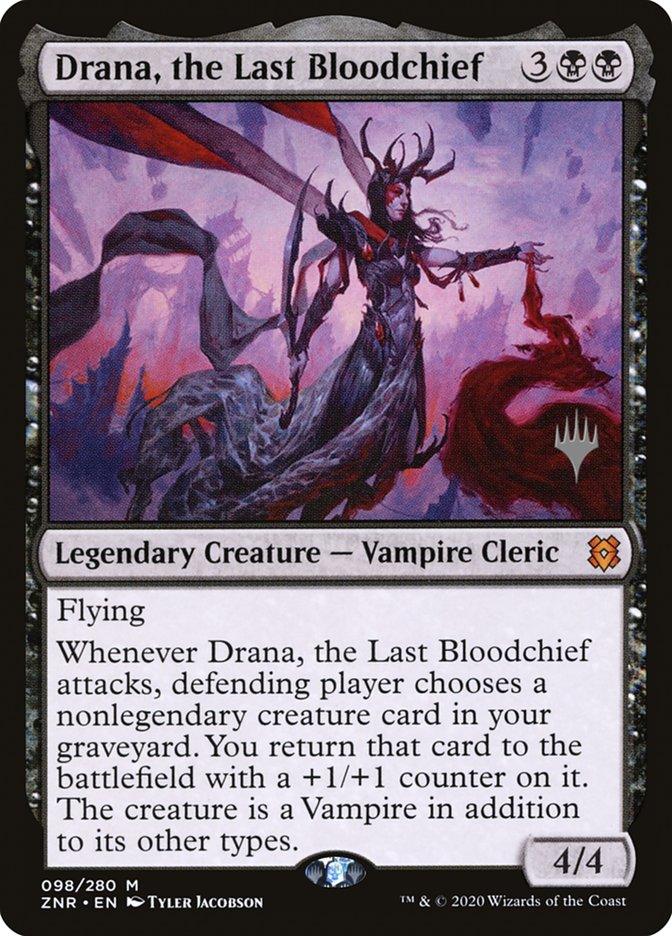 Drana, the Last Bloodchief (Promo Pack) [Zendikar Rising Promos] - Trinity Hobby