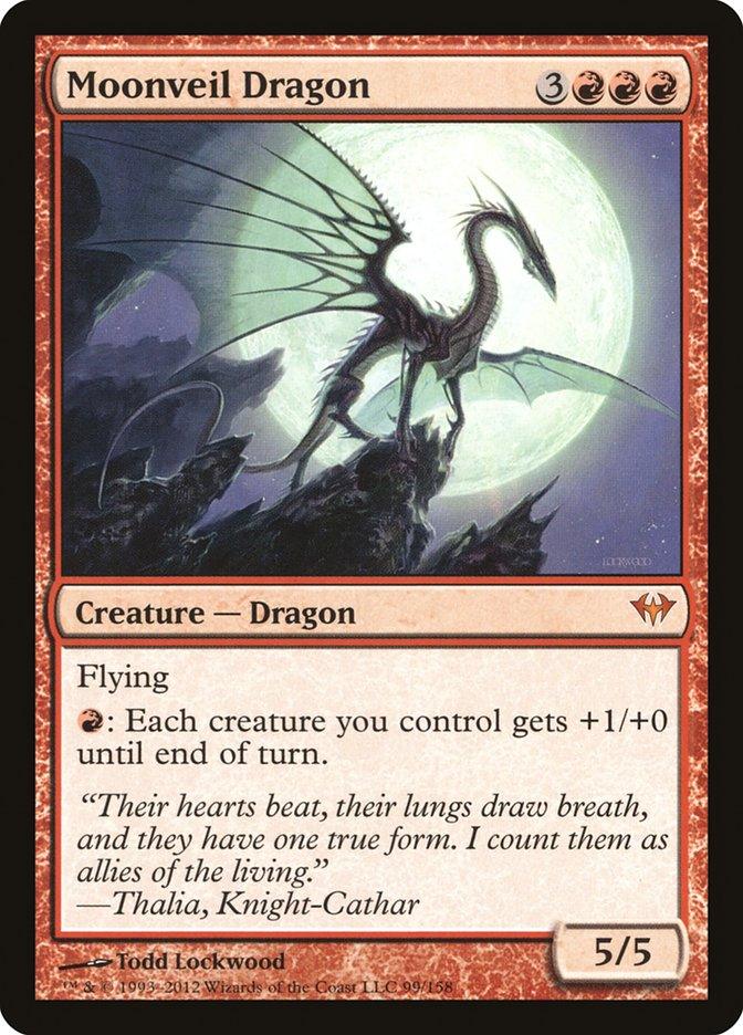 Moonveil Dragon [Dark Ascension] - Trinity Hobby