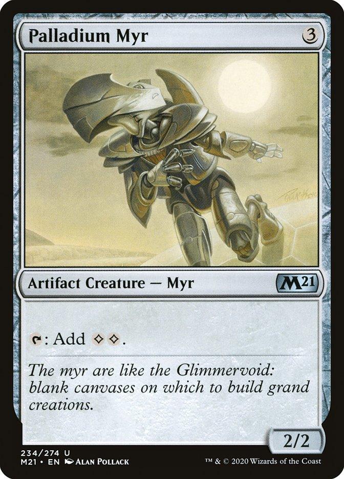 Palladium Myr [Core Set 2021] - Trinity Hobby