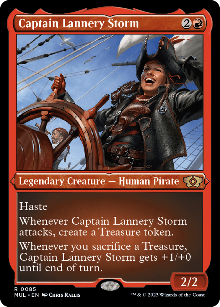 Captain Lannery Storm (Foil Etched) [Multiverse Legends] - Trinity Hobby