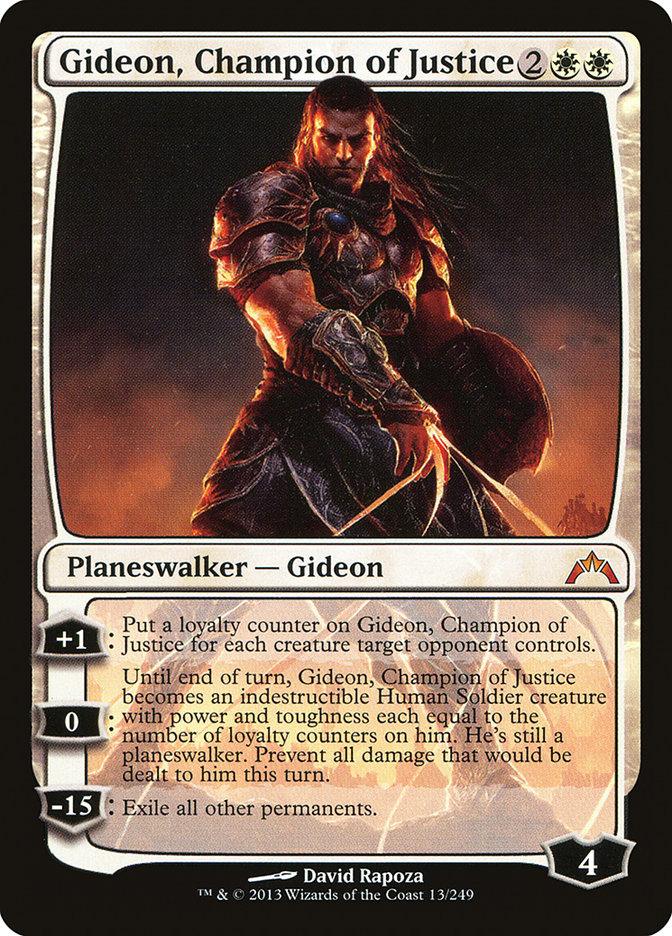 Gideon, Champion of Justice [Gatecrash] - Trinity Hobby