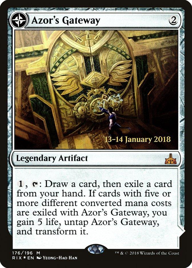 Azor's Gateway // Sanctum of the Sun [Rivals of Ixalan Prerelease Promos] - Trinity Hobby