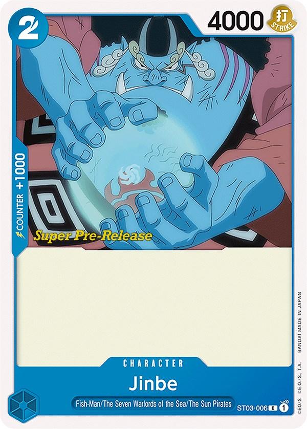 Jinbe [Super Pre-Release Starter Deck: The Seven Warlords of the Sea] - Trinity Hobby
