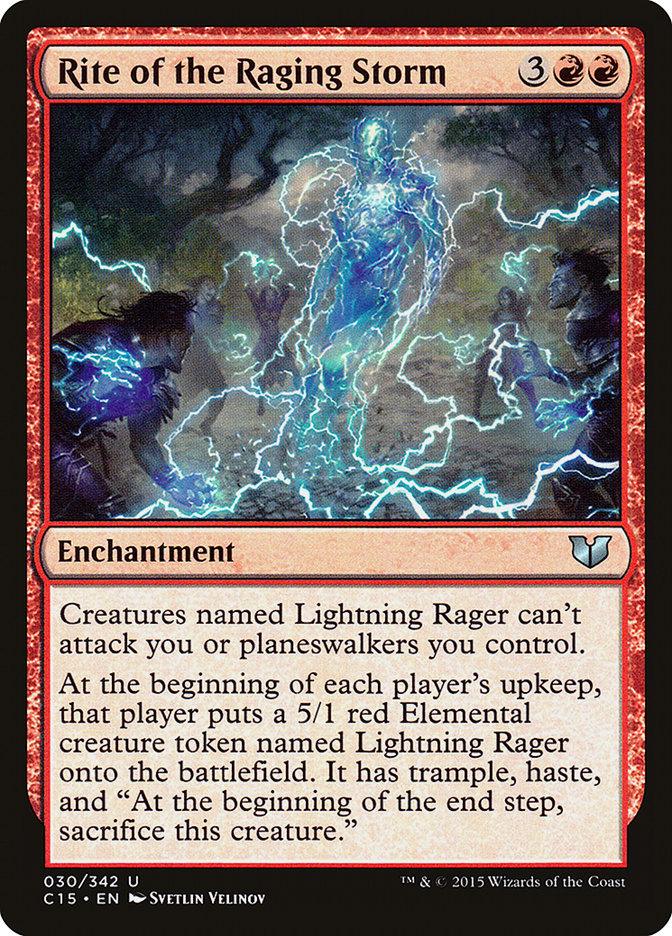 Rite of the Raging Storm [Commander 2015] - Trinity Hobby