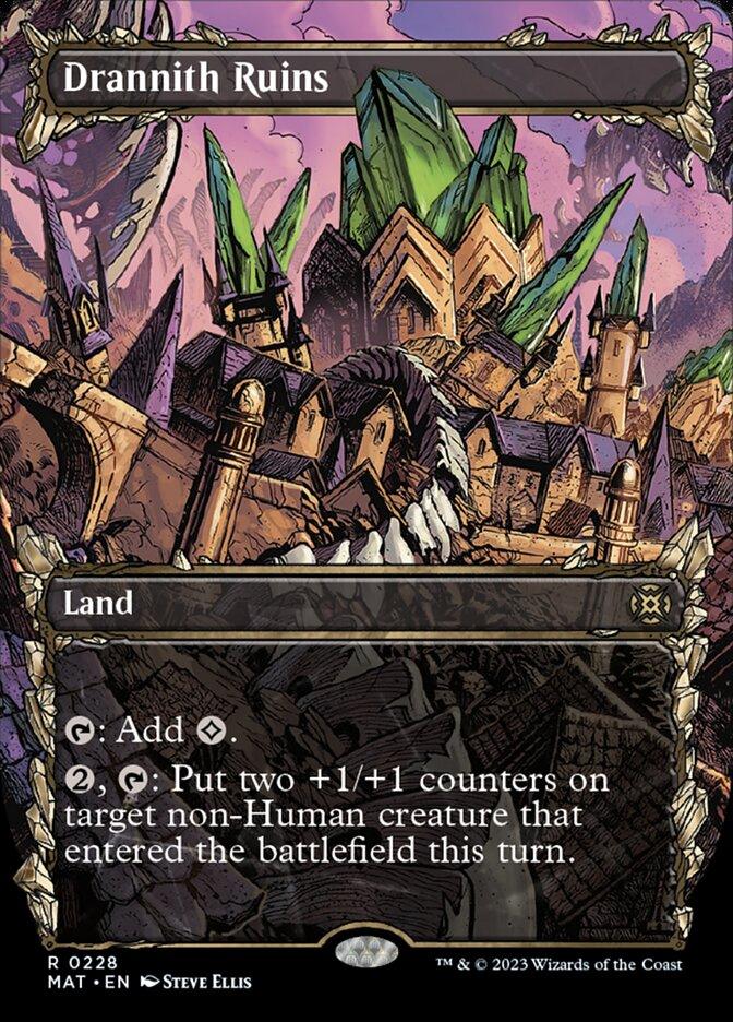 Drannith Ruins (Showcase Halo Foil) [March of the Machine: The Aftermath] - Trinity Hobby