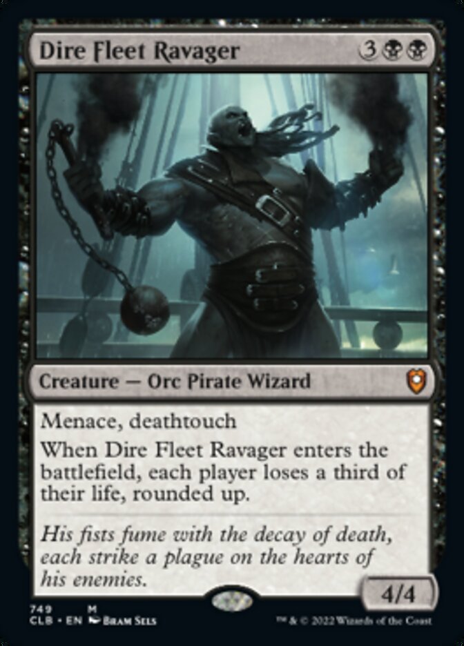 Dire Fleet Ravager [Commander Legends: Battle for Baldur's Gate] - Trinity Hobby