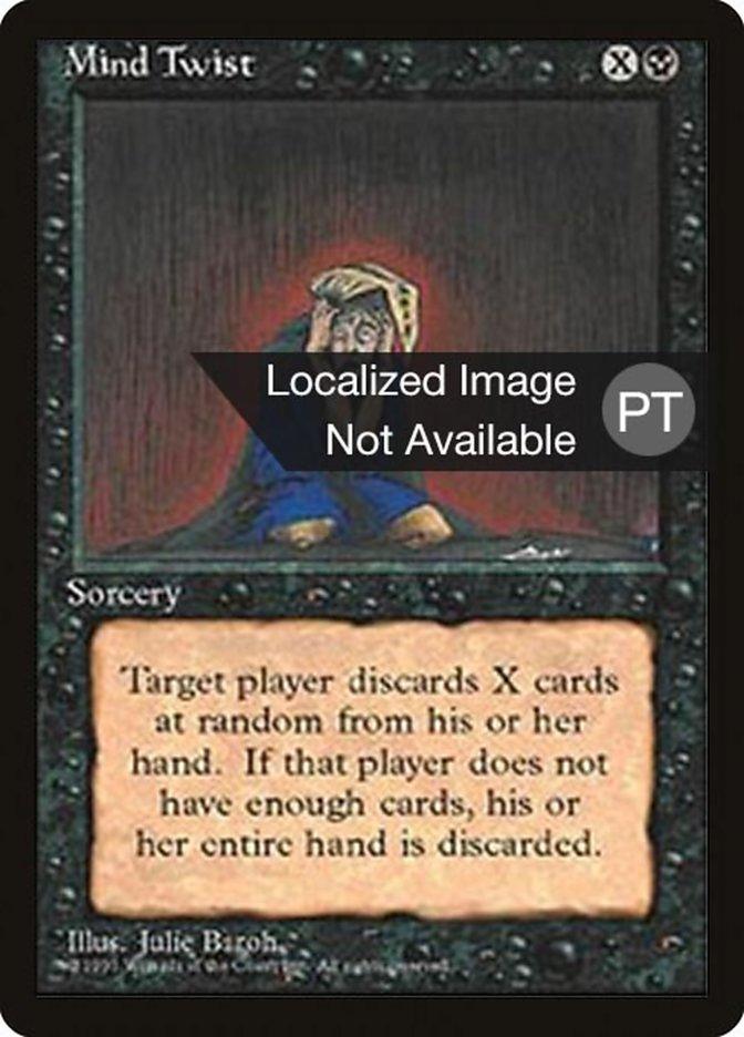 Mind Twist [Fourth Edition (Foreign Black Border)] - Trinity Hobby