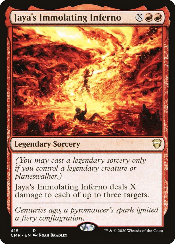 Jaya's Immolating Inferno [Commander Legends] - Trinity Hobby