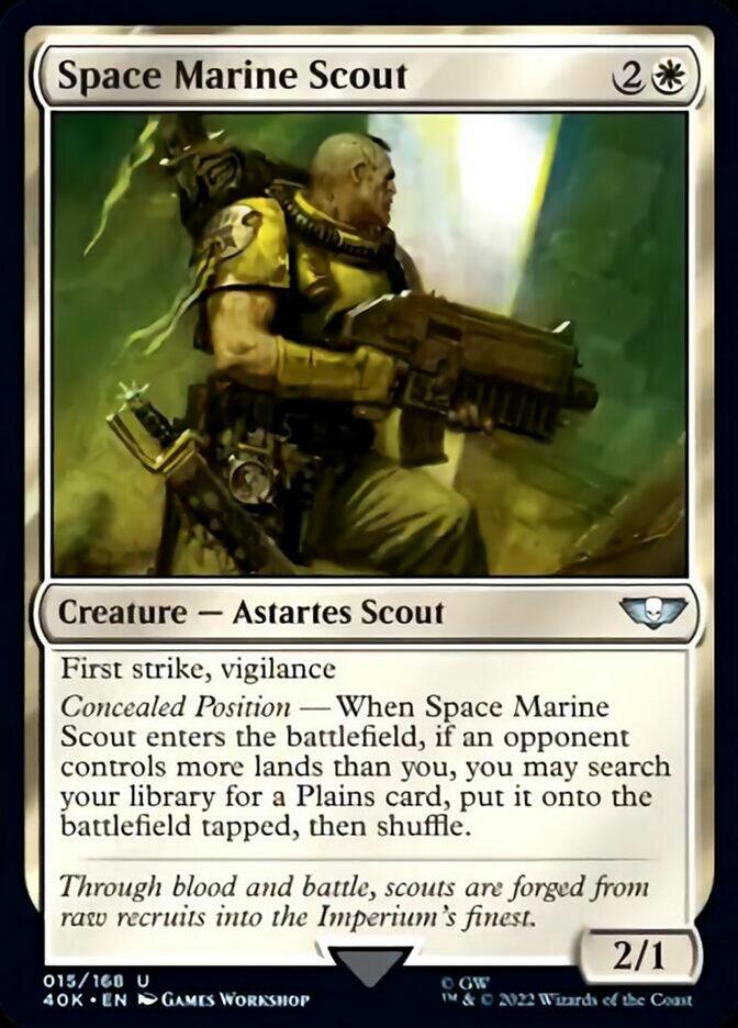 Space Marine Scout (Surge Foil) [Warhammer 40,000] - Trinity Hobby
