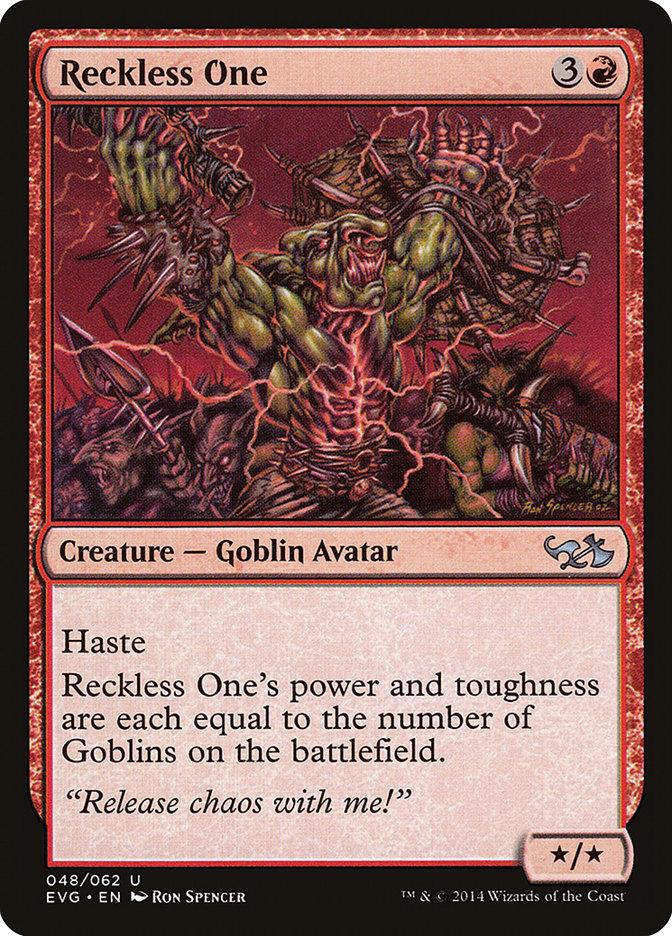 Reckless One (Elves vs. Goblins) [Duel Decks Anthology] - Trinity Hobby