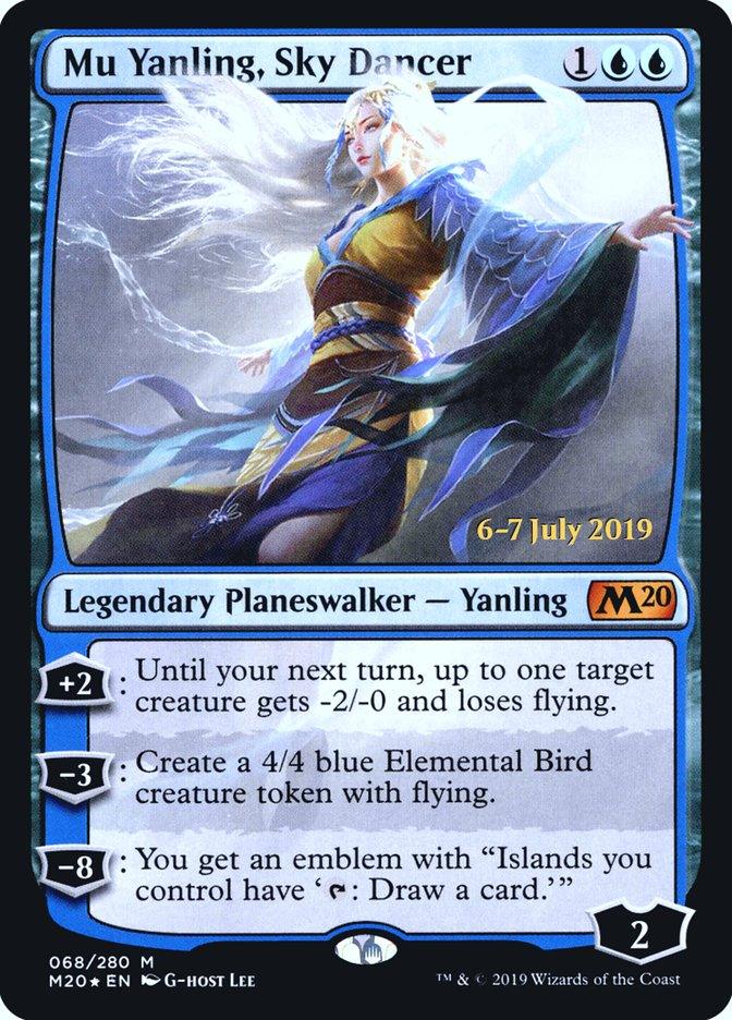 Mu Yanling, Sky Dancer [Core Set 2020 Prerelease Promos] - Trinity Hobby