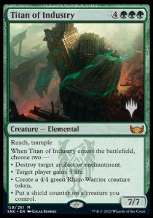 Titan of Industry (Promo Pack) [Streets of New Capenna Promos] - Trinity Hobby