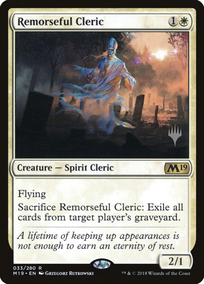 Remorseful Cleric (Promo Pack) [Core Set 2019 Promos] - Trinity Hobby