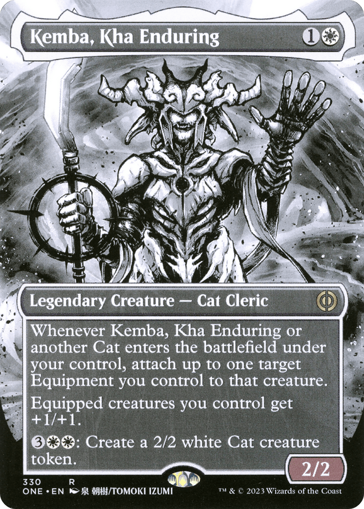 Kemba, Kha Enduring (Borderless Manga) [Phyrexia: All Will Be One] - Trinity Hobby