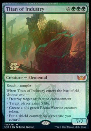 Titan of Industry [Streets of New Capenna Prerelease Promos] - Trinity Hobby